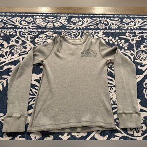 Hollister vintage Light Gray thermal shirt